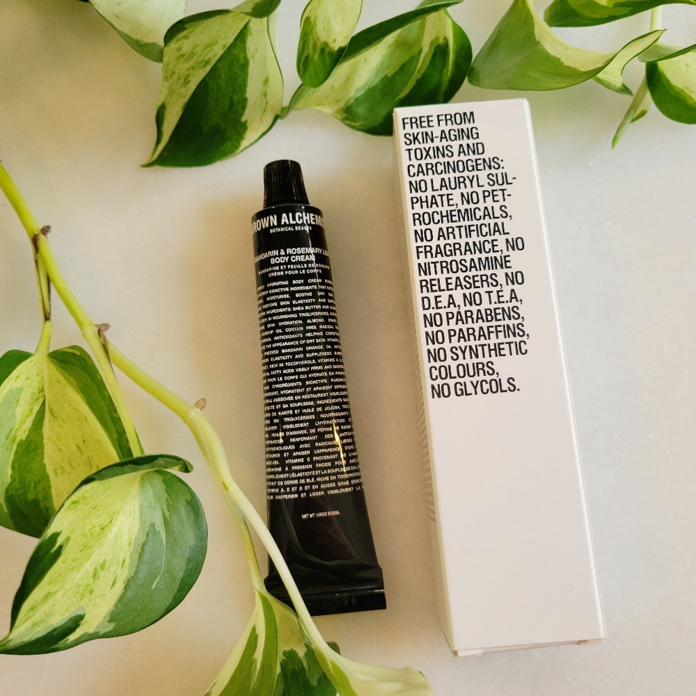 NEW! Grown Alchemist Mandarin & Rosemary Leaf Body Cream 30ML